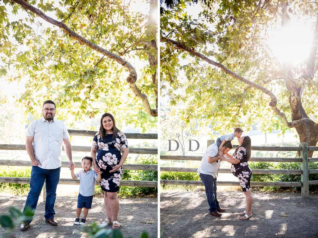 Snow Creek Park Family Photos Pregnant