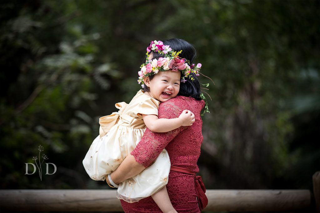 Family Photos with Daughter while Pregnant