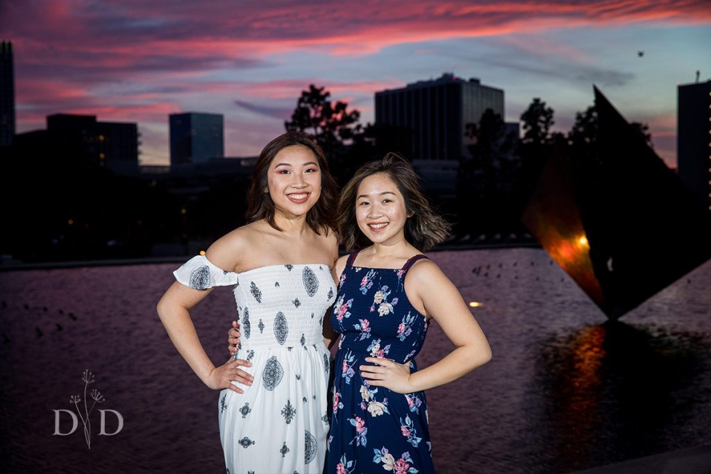 Downtown Los Angeles Family Photography Sisters