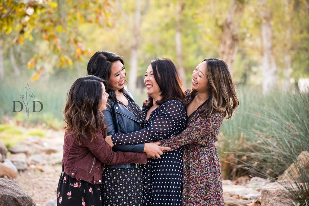 Irvine Family Photography Daughters and Mother