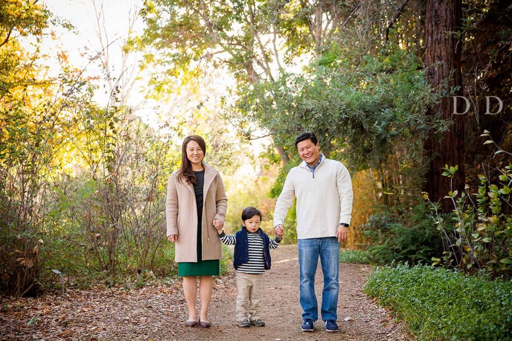Family Photos at the Cal State Fullerton Arboretum