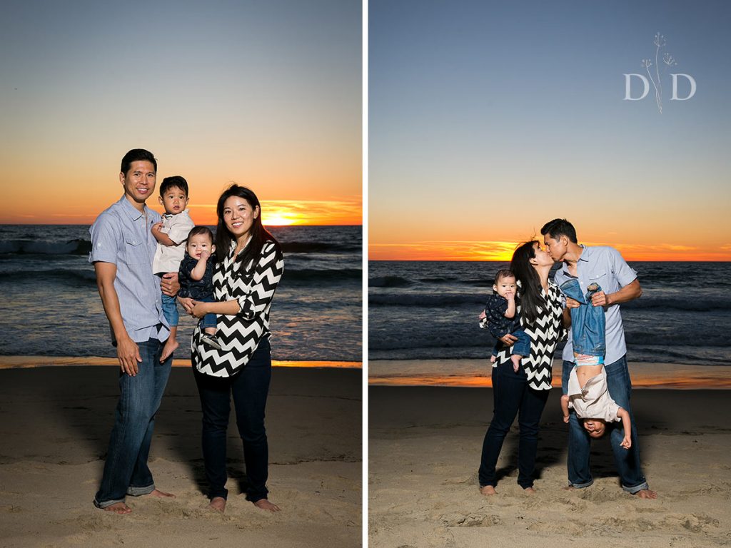 Manhattan Beach Family Photography Sunset