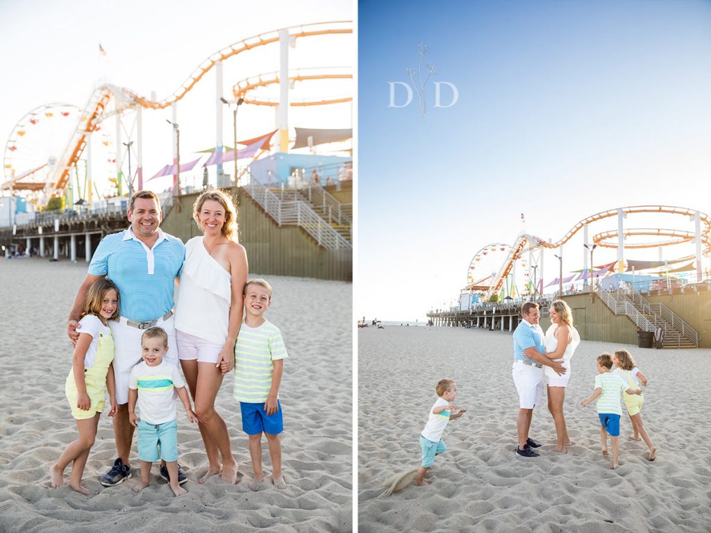 Family Photography Santa Monica Beach