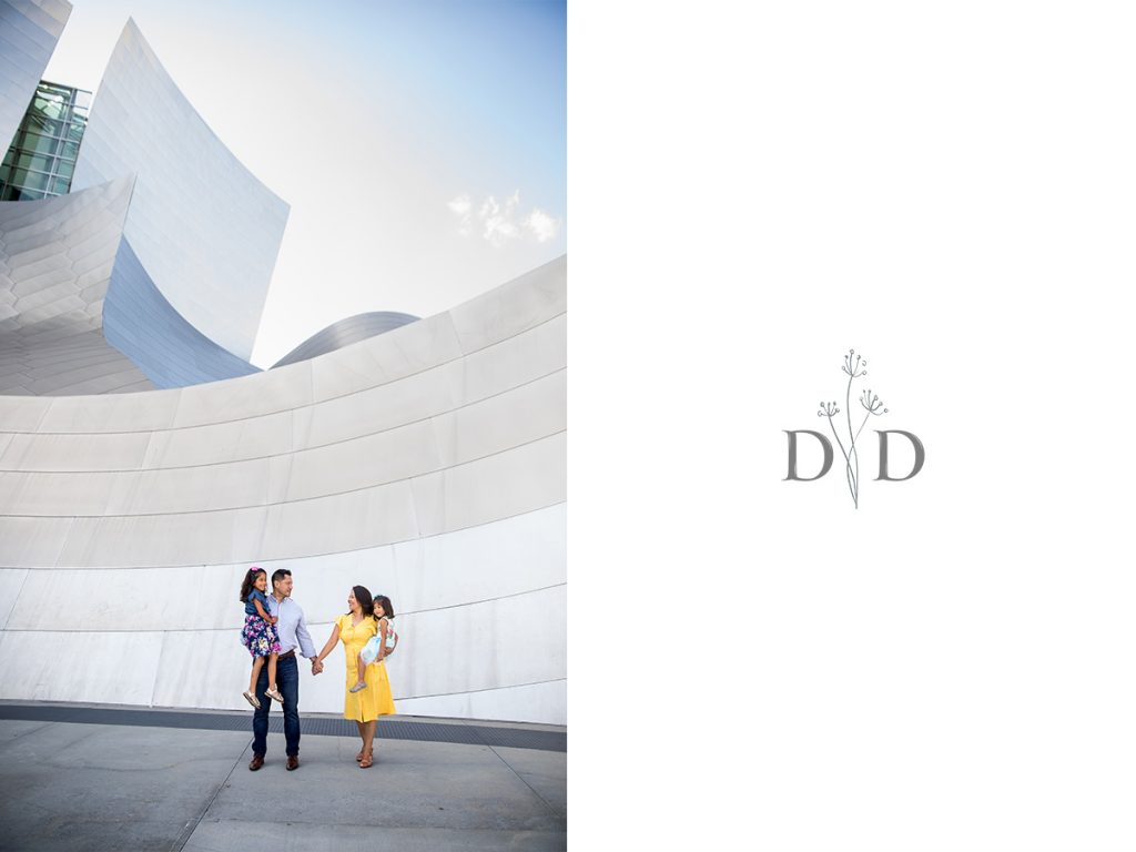 Walt Disney Concert Hall Family Photography