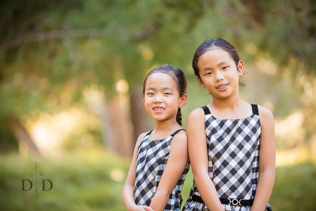 Two Sisters Family Portrait