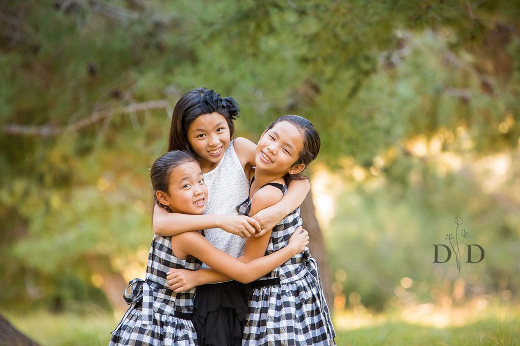 Three Daughters Family Photos