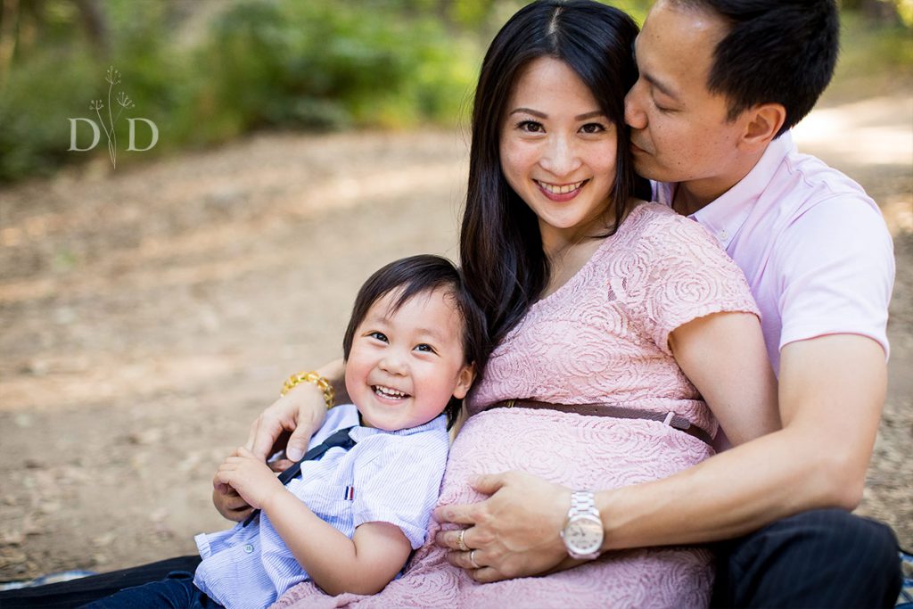 San Dimas Family Photography with Pregnant Mother